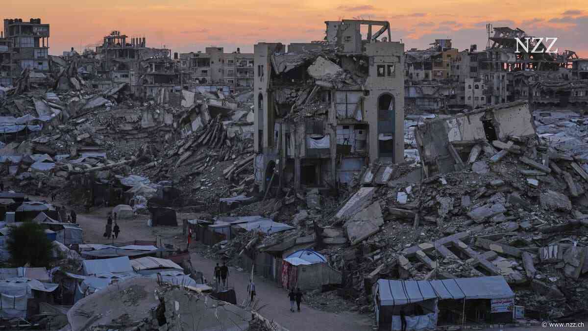 Trumps Friedensrat stellt Plan für Wiederaufbau in Gaza vor – doch es gibt grosse Hürden