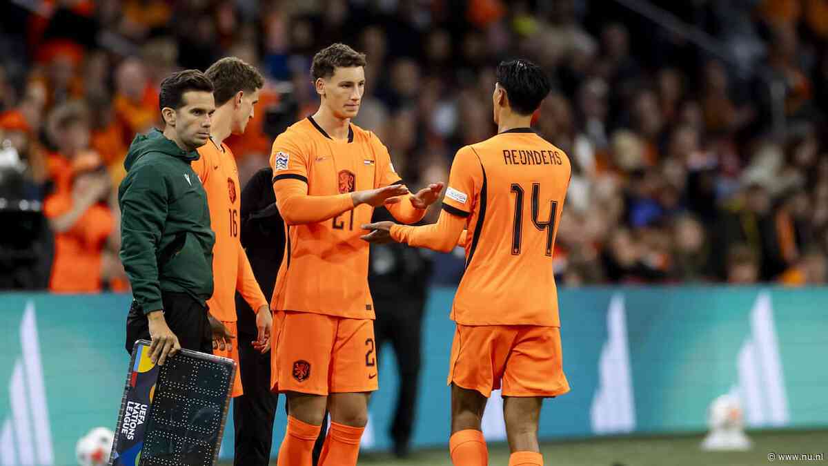 Van Bommel schrijft Oranjehistorie met debuut: 'Wordt moeilijk vader in te halen'
