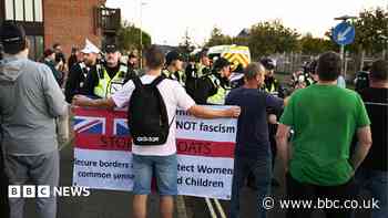 Three charged after Gosport migrant boat protest