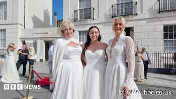 Fifty brides celebrate 50 years of bridal fashion