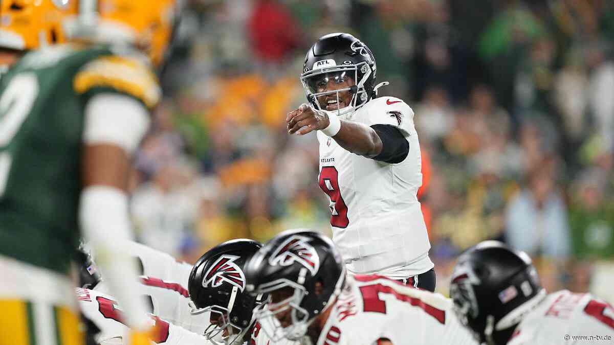 Packers am Boden: Kantersieg: Penix-Rückkehr beflügelt Falcons in Lambeau