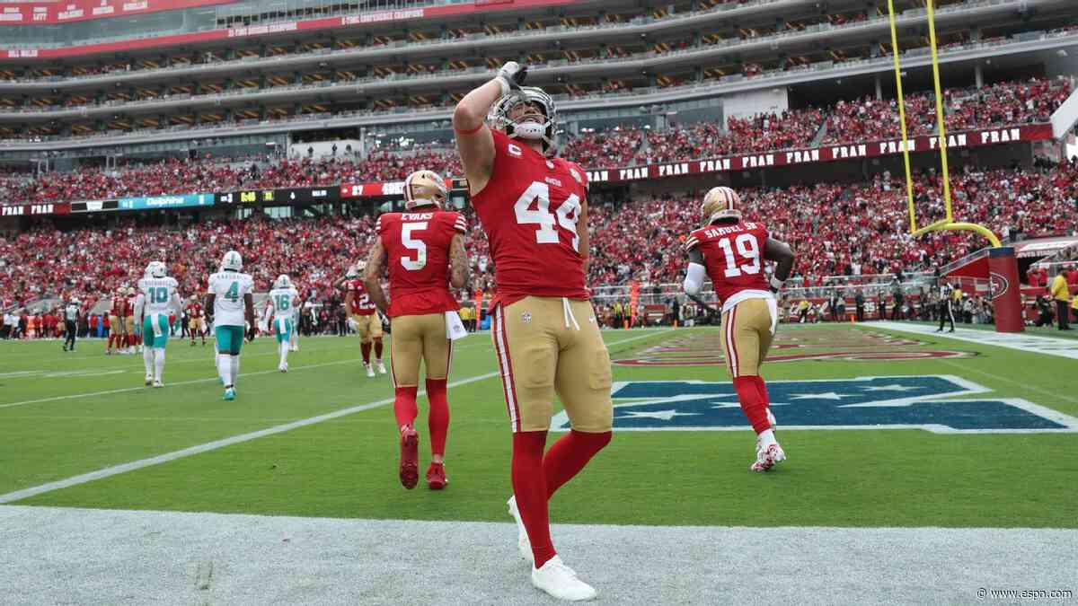 49ers' Juszczyk baffled by NFL fine for imitating 'chugging a beer'