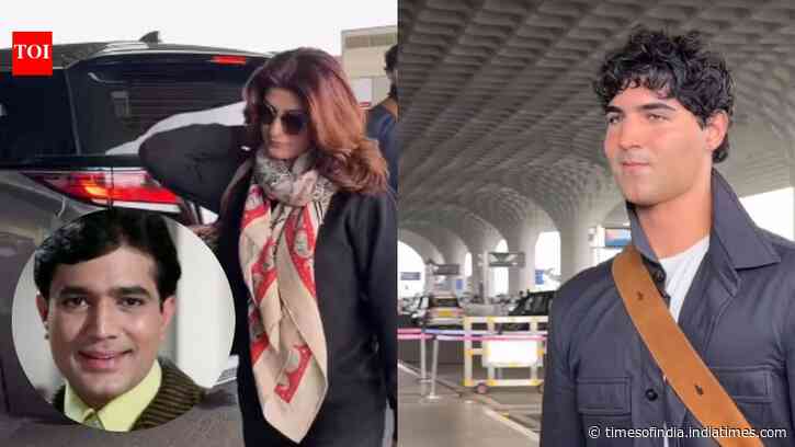 Twinkle, Aarav, Nitara Spotted: Fans says, 'glimpse of Rajesh Khanna'