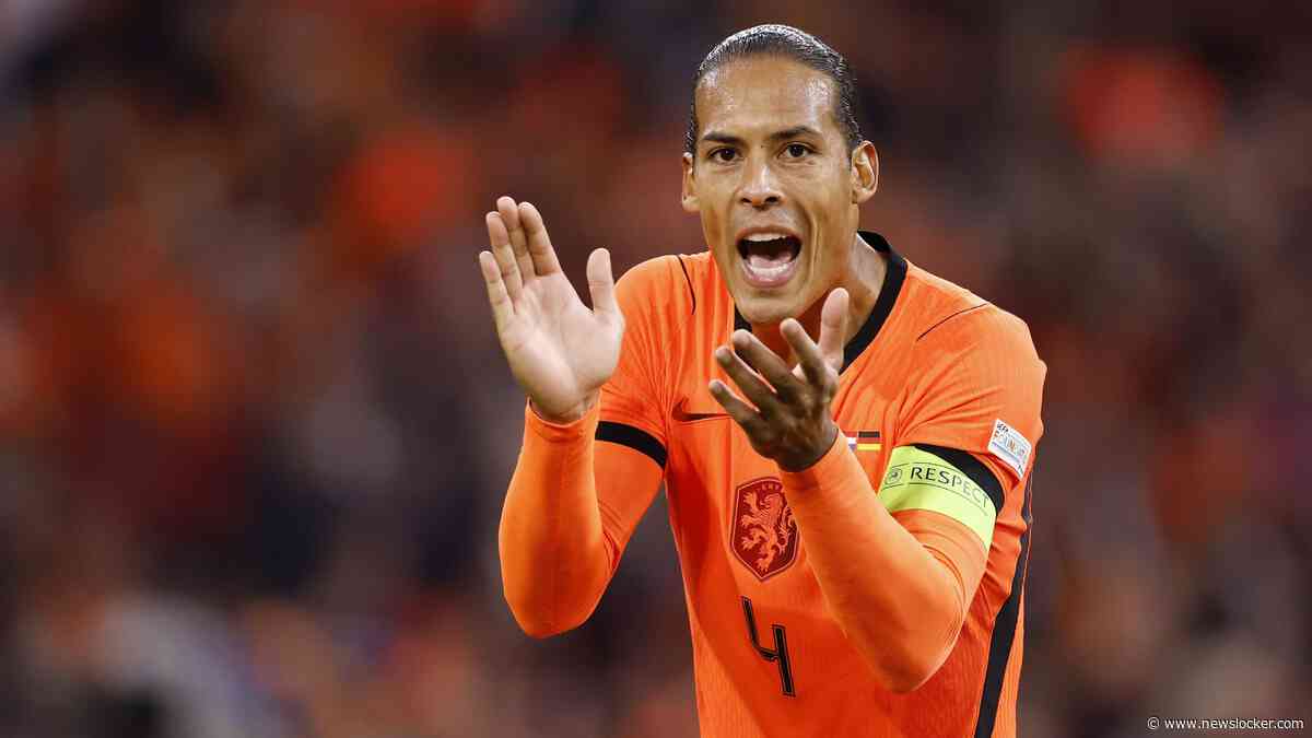 Oranje-captain Virgil van Dijk baalt van afgekeurde goal, maar ziet ook veel goede dingen bij gelijkspel tegen Duitsland