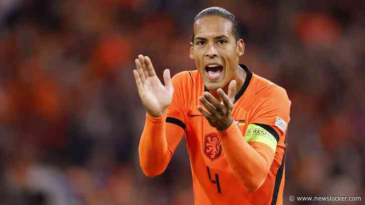 Oranje-captain Virgil van Dijk baalt van afgekeurde goal, maar ziet ook veel goede dingen bij gelijkspel tegen Duitsland