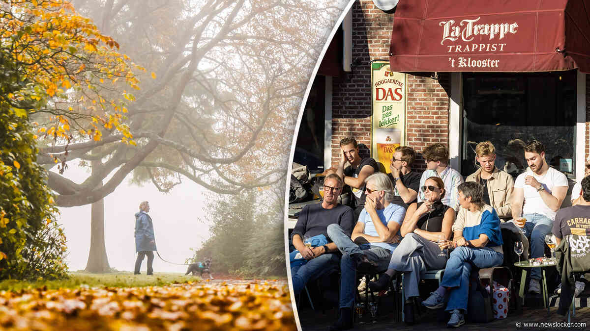 Eerste nachtvorst gemeten, maar later vandaag lekker warm met 23 graden