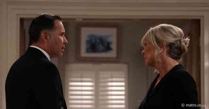 Graham makes emotional Emmerdale exit and Kim is distraught