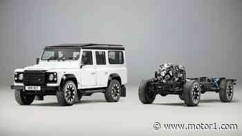 Land Rover Puts A 405-HP V8 Into Classic Defender, Seriously