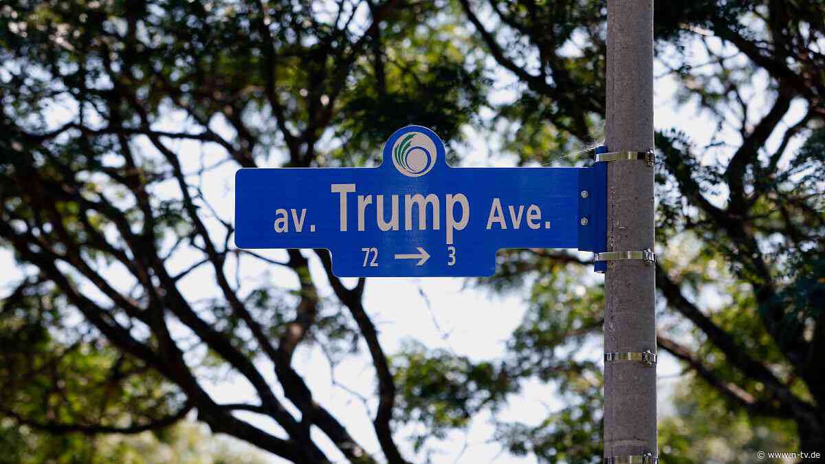 "Feindseligkeit gegen Kanada": Ottawa nimmt Trumps Namen von Straßenschild