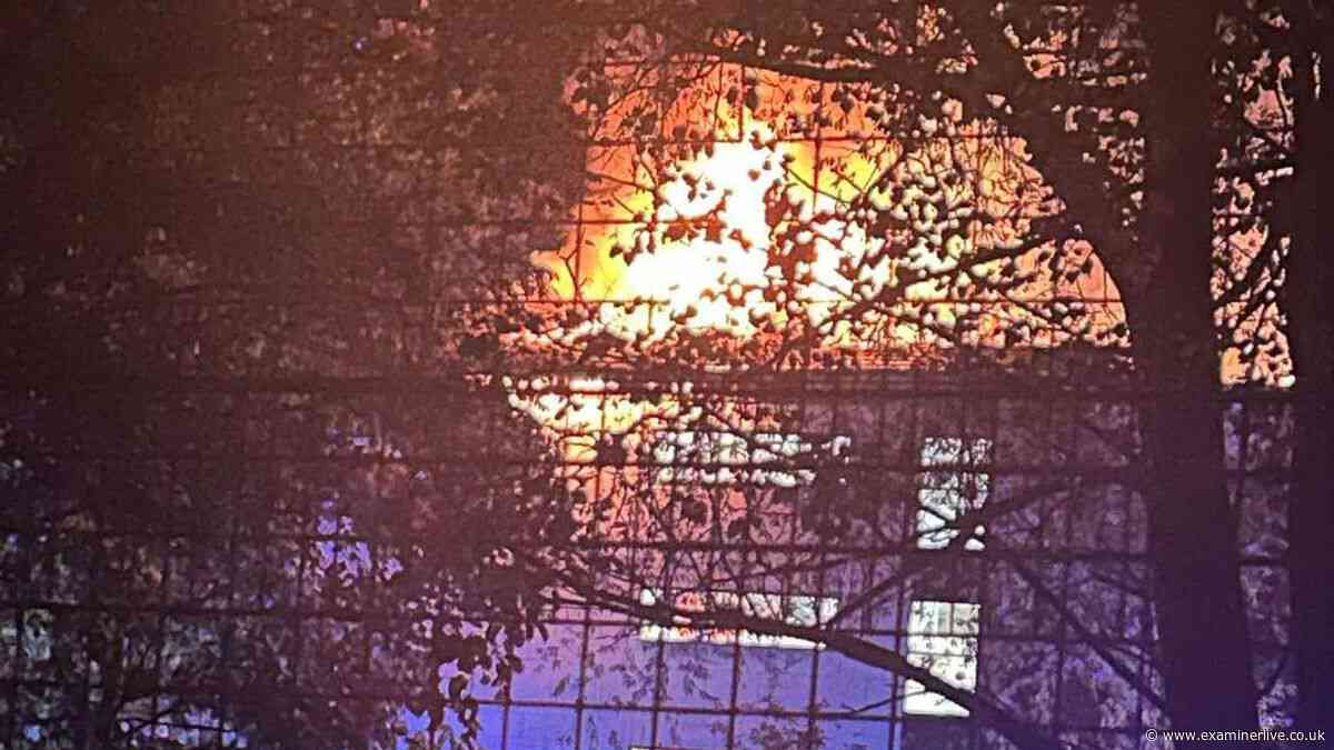 Catterick Garrison barracks blaze as 'smoke inhalation' victim rushed to hospital - fire statement in full