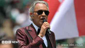 'Cheeky' fees prompts choirs to pull out of Andrea Bocelli gig