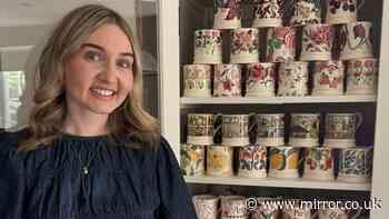 Woman has so many mugs she needs a special cupboard for the £2,500 collection