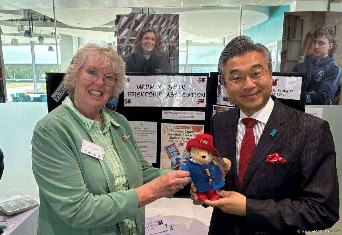 Japanese ambassador visits Kent to mark anniversary of historical figure