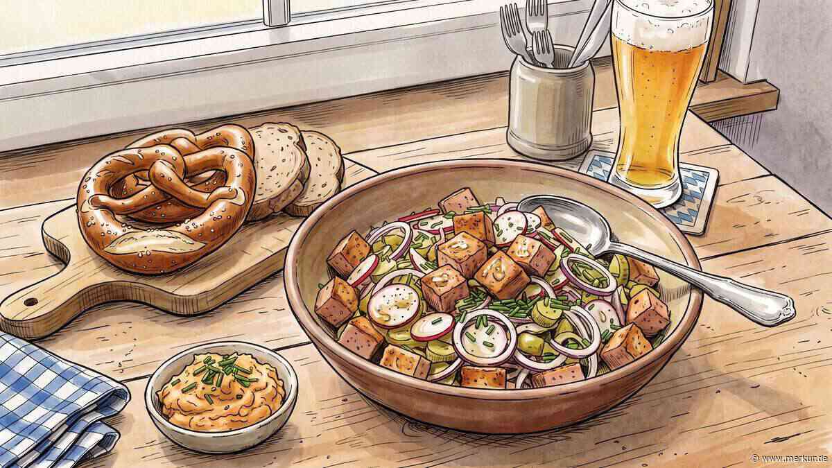 Leberkäsesalat: So holst du dir das Oktoberfest auf den Teller