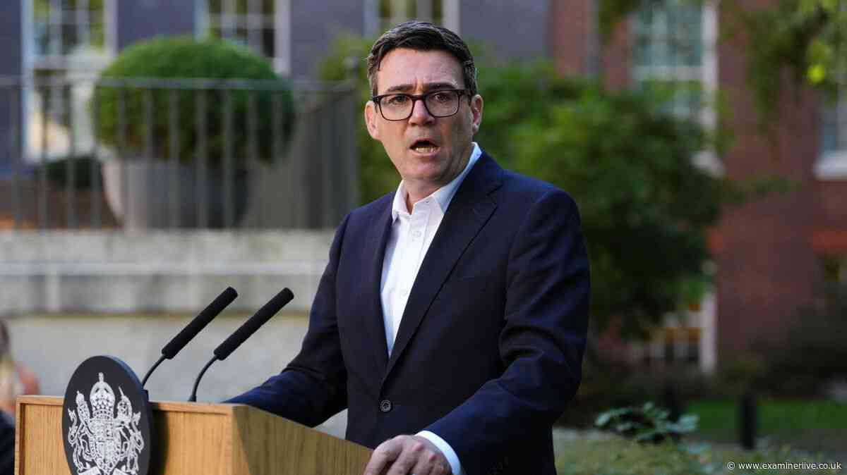 UK households with over £12,000 in savings facing new charges under Andy Burnham