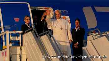 Laizitäts-Krach vor Papst-Besuch: Leo XIV. landet in Paris – Macron wird Messe nicht besuchen