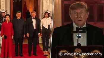 Zo verliep staatsdiner Donald Trump En Xi Jinping: ‘Nog nooit zo goed met elkaar kunnen vinden’