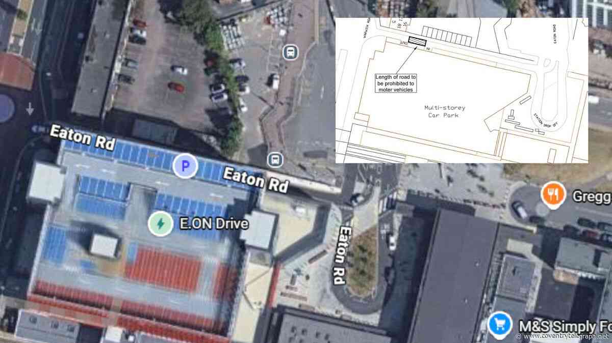 Traffic to be banned on this road near Coventry Railway Station in new trial