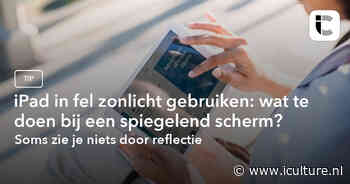 iPad in fel zonlicht gebruiken: wat te doen bij een spiegelend scherm?