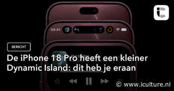 De iPhone 18 Pro heeft een kleiner Dynamic Island: dit heb je eraan
