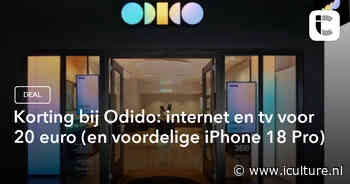 Korting bij Odido: internet en tv voor 20 euro (en voordelige iPhone 18 Pro)