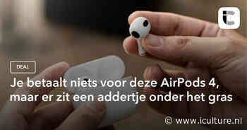 Je betaalt niets voor deze AirPods 4, maar er zit een addertje onder het gras