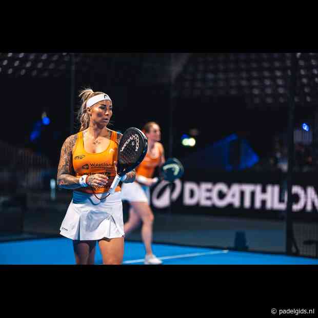 Rotterdam Ahoy kleurt oranje tijdens CUPRA Rotterdam Premier Padel