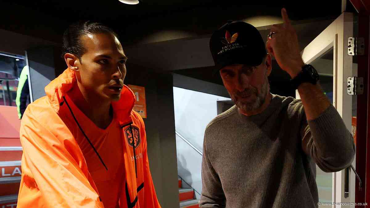 Jurgen Klopp shows true feelings towards Virgil van Dijk in unseen moment after Germany match