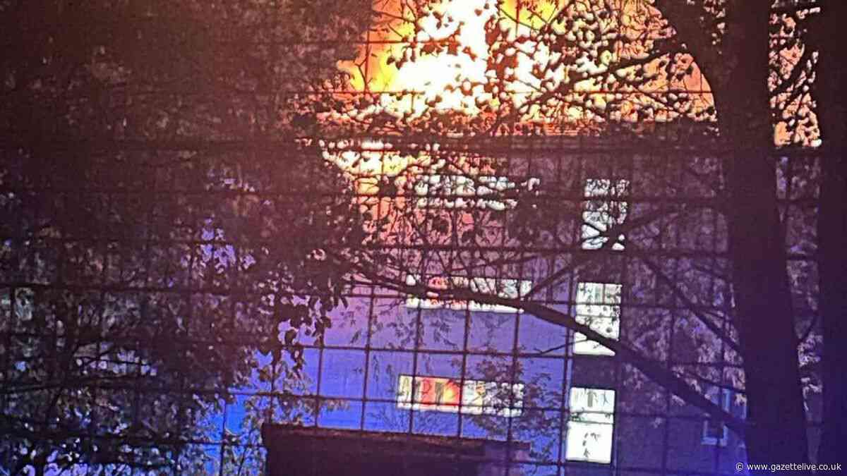 Catterick Garrison fire sees one person taken to hospital after blaze at accommodation block