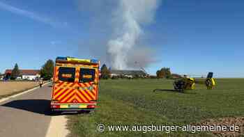 Scheune in Brand: Großeinsatz der Feuerwehr in Altheim