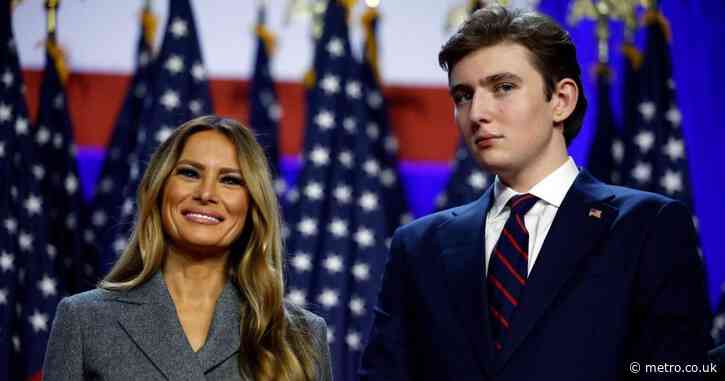 Melania Trump shares rare insight into relationship with son Barron