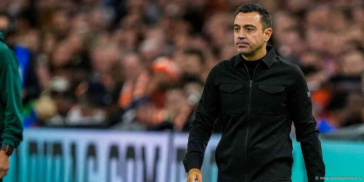 Warm weerzien voor Xavi: 'Duitsland heeft zijn punt aan hem te danken'