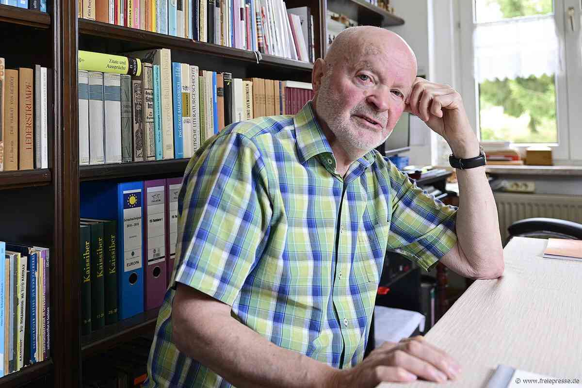 Mit einem Schülerstreich fing alles an: Früherer Lehrer aus dem Vogtland und sein ungewöhnliches Hobby