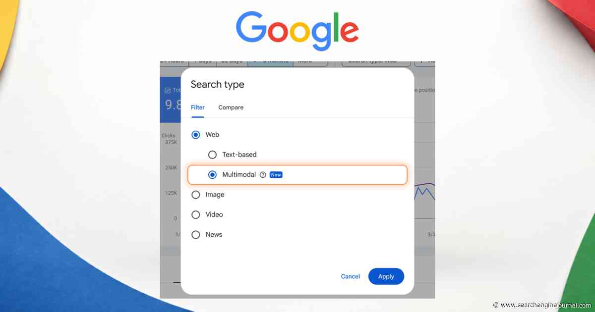 Google Search Console Adds Multimodal Filter For Image-Based Searches via @sejournal, @MattGSouthern