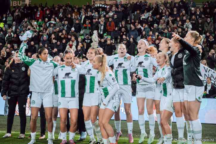 FC Groningen Vrouwen op zaterdag 7 november terug in Euroborg 