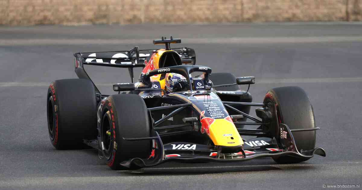 LIVE Formule 1 | Max Verstappen opent in laatste training in Bakoe de jacht op pijlsnelle Mercedes-coureurs
