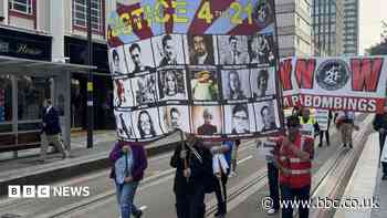 Pub bombings campaigners march for public inquiry