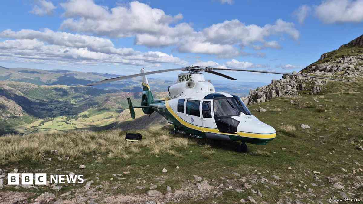 Air ambulance 'on a knife edge' after busy summer