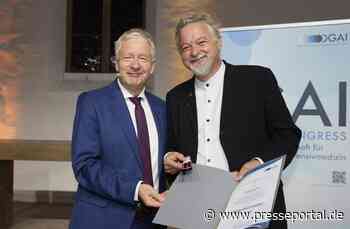 DGAI ehrt Prof. Dr. Michael Sander mit der Anästhesie-Ehrennadel in Gold