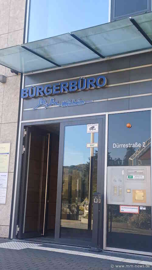 Weinheim – Bürgerbüro wieder länger offen – Mehr Service für die Bürger und Erledigungen ohne Termin ab 1. Oktober  –  Auch Weststadt-Bürgerbüro geöffnet