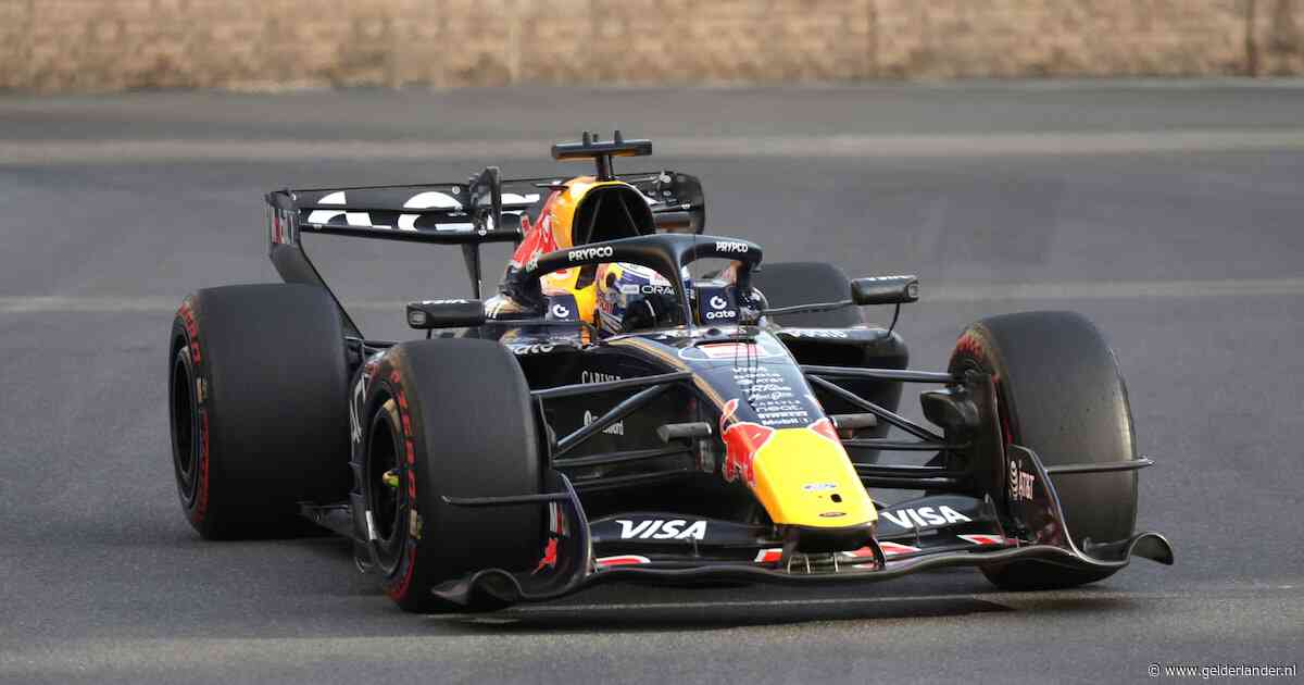 Max Verstappen opent in laatste training in Bakoe de jacht op pijlsnelle Mercedes-coureurs
