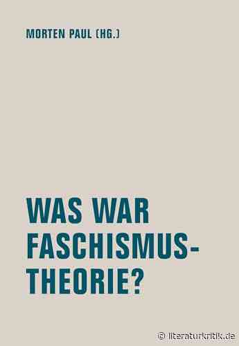Faschismustheorie als Wissenspraxis
