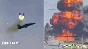 What video footage tells us about RAF training jet crash