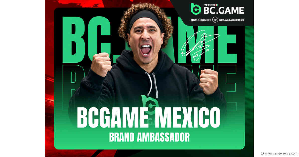 Guillermo Ochoa fronts new campaign backing BC.Game's commitment to a regulated Mexican market