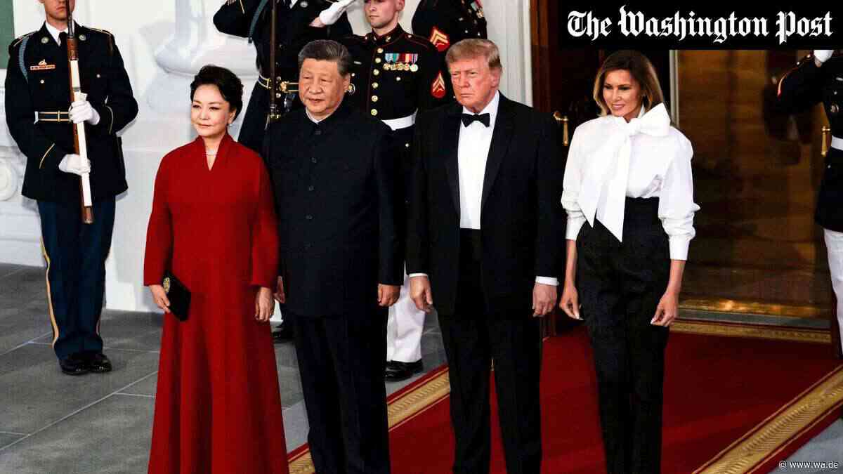 Melania Trump und Peng Liyuan: Zwei First Ladys, zwei völlig verschiedene Looks