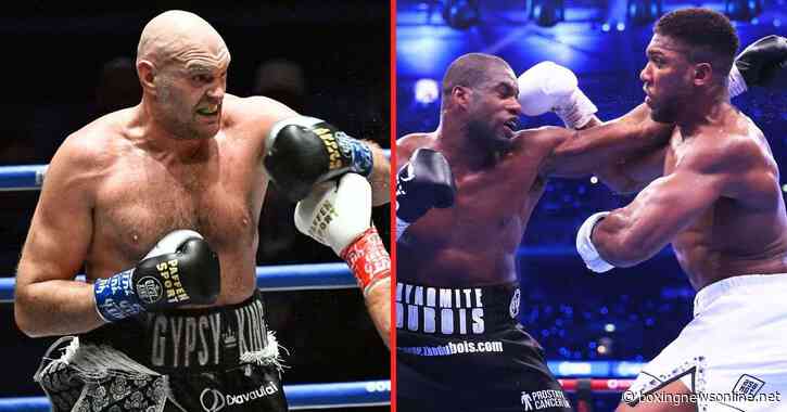 Daniel Dubois sums up Tyson Fury vs Anthony Joshua fight as official announcement arrives