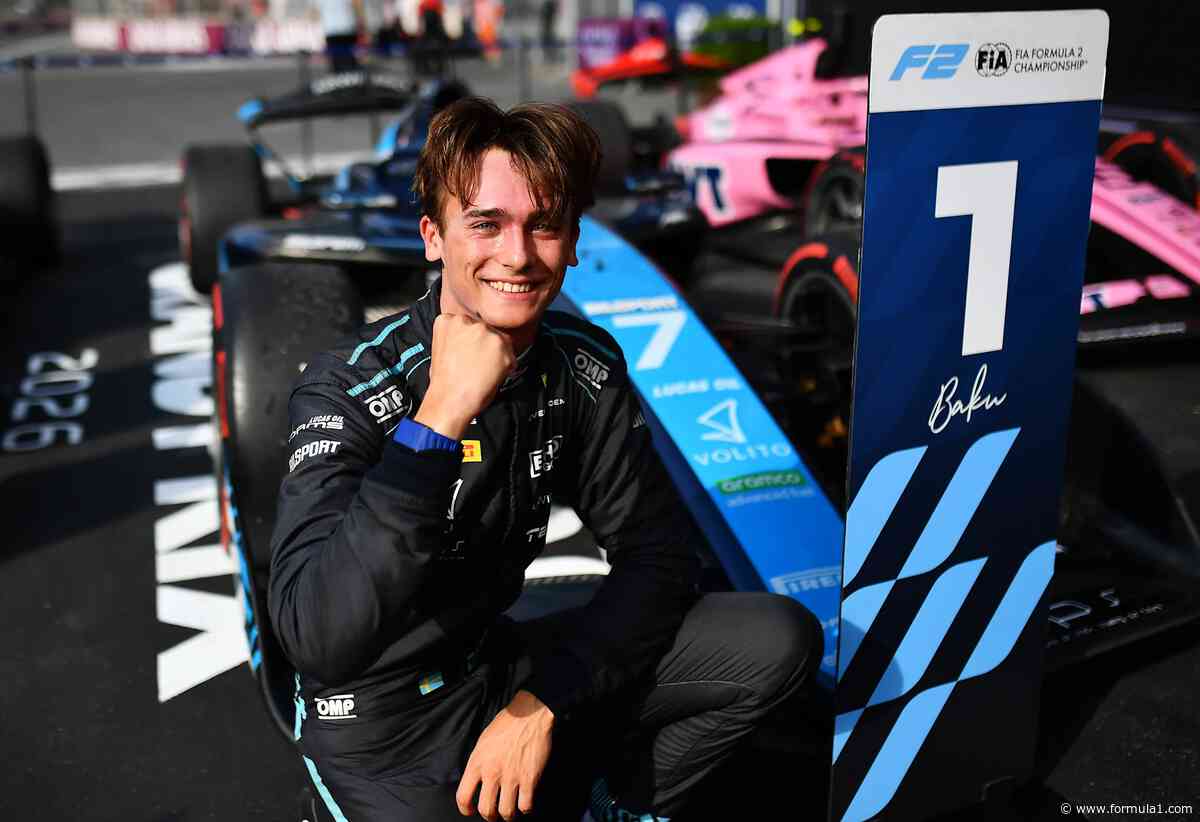 Beganovic takes second consecutive win in F2 Baku Sprint Race