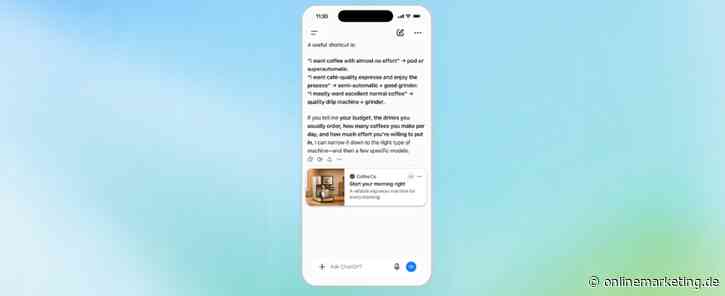 ChatGPT Ads expandieren: Werbung erreicht inzwischen mehr als 60 Märkte