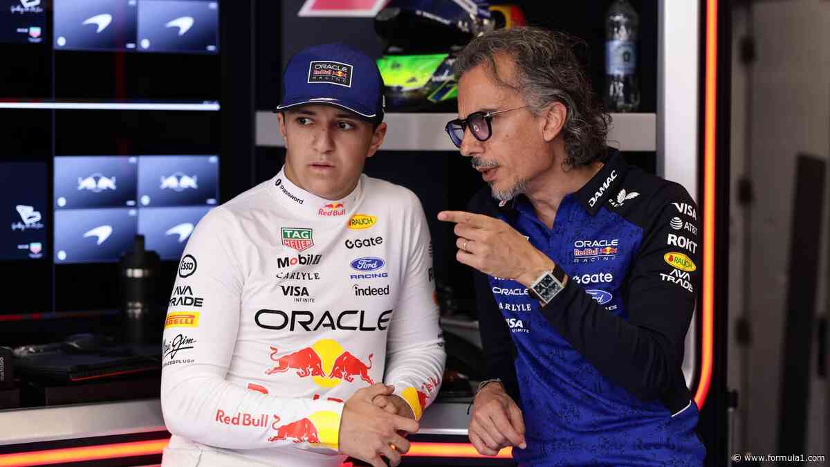 Mekies sets expectations for Hadjar’s second Red Bull season