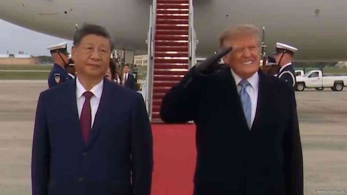 Chinas Präsident Xi im Weißen Haus: Trump saß beim Treffen am schwächeren Hebel